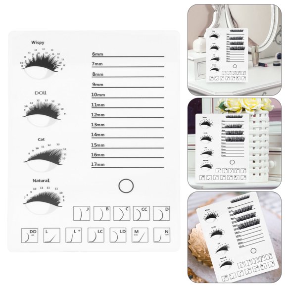 LOLIPPYY 1Ud Tabla Para Exhibir Pestañas Herramienta Para Extensiones De Pestañas