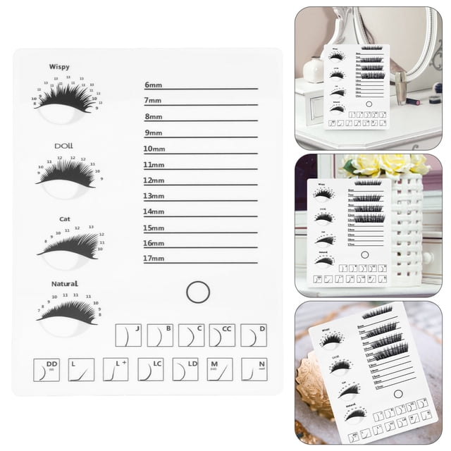 LOLIPPYY 1Ud Tabla Para Exhibir Pestañas Herramienta Para Extensiones De Pestañas