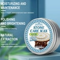 thumbnail image 5 of RuiJiao Solid Stone Polishing Wax - Unscented Household Maintenance for Marble and Other Stones - Easy to Apply, Long-Lasting Shine and Scratch Repair, 5 of 9