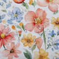 thumbnail image 5 of Patifu Pillow Flowers Watercolor Shower Curtain Set with Hooks 60"x72, 5 of 7