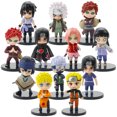 thumbnail image 3 of Muyoka 12 piezas Naruto Figura de acci贸n 12 estilos Naruto Shippuden Figura hecha a mano Juguete Uzumaki Naruto PVC Anime Figura de acci贸n Ninja Modelo Juguete Q Versi贸n Estatua Juguete coleccionable, 3 of 7