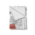 thumbnail image 2 of Alcohol Soft Flannel Fleece Throw Blanket, Exotic Mai Tai Cocktail with Ingredients Illustration Vintage Style Sketch, Cozy Plush for Indoor and Outdoor Use, 70" x 90", Multicolor, by Ambesonne, 2 of 6