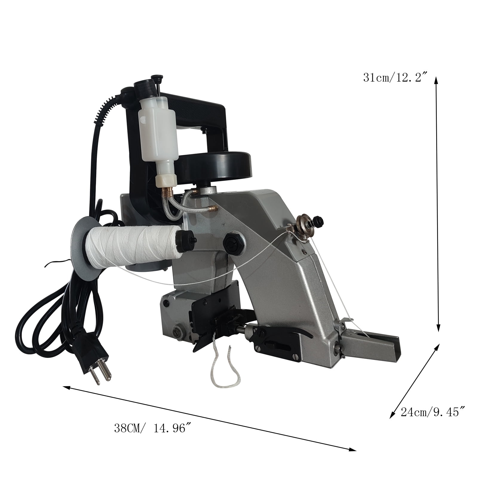 Handheld Electric Bag Sewing Machine Woven Bag Stitcher Sewing Thickiness 0.16 Inches