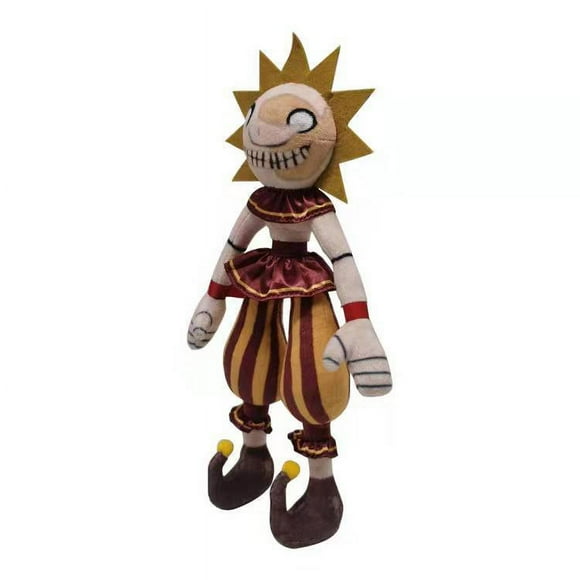 Sun Moondrop Plush, FNAF Sun and Moon Clown Figure,28cm Sundrop Moondrop Plushies Toy for Kids and Game Fans Gift (Moon Clown) Birthday Gifts Christmas gift for Friends Kids Adult