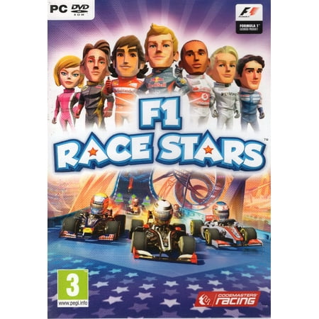 F1 Race Stars PC DVD Racing Game - Race to Victory on Crazy Formula one Circuits - Features 4 Player Split-Screen (Best Split Screen Games)