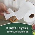thumbnail image 4 of Papel higiénico Aria 100% reciclado, 4 paquetes de 6 rollos de 3 capas, 4 of 9