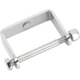 thumbnail image 3 of Speedway Motors Stainless Steel Spring Clamps for 2 Inch Wide Leaf Springs, Universal Fit Cross Spring Alignment Hardware with Hex Bolt, Front or Rear Suspension, 3 of 6