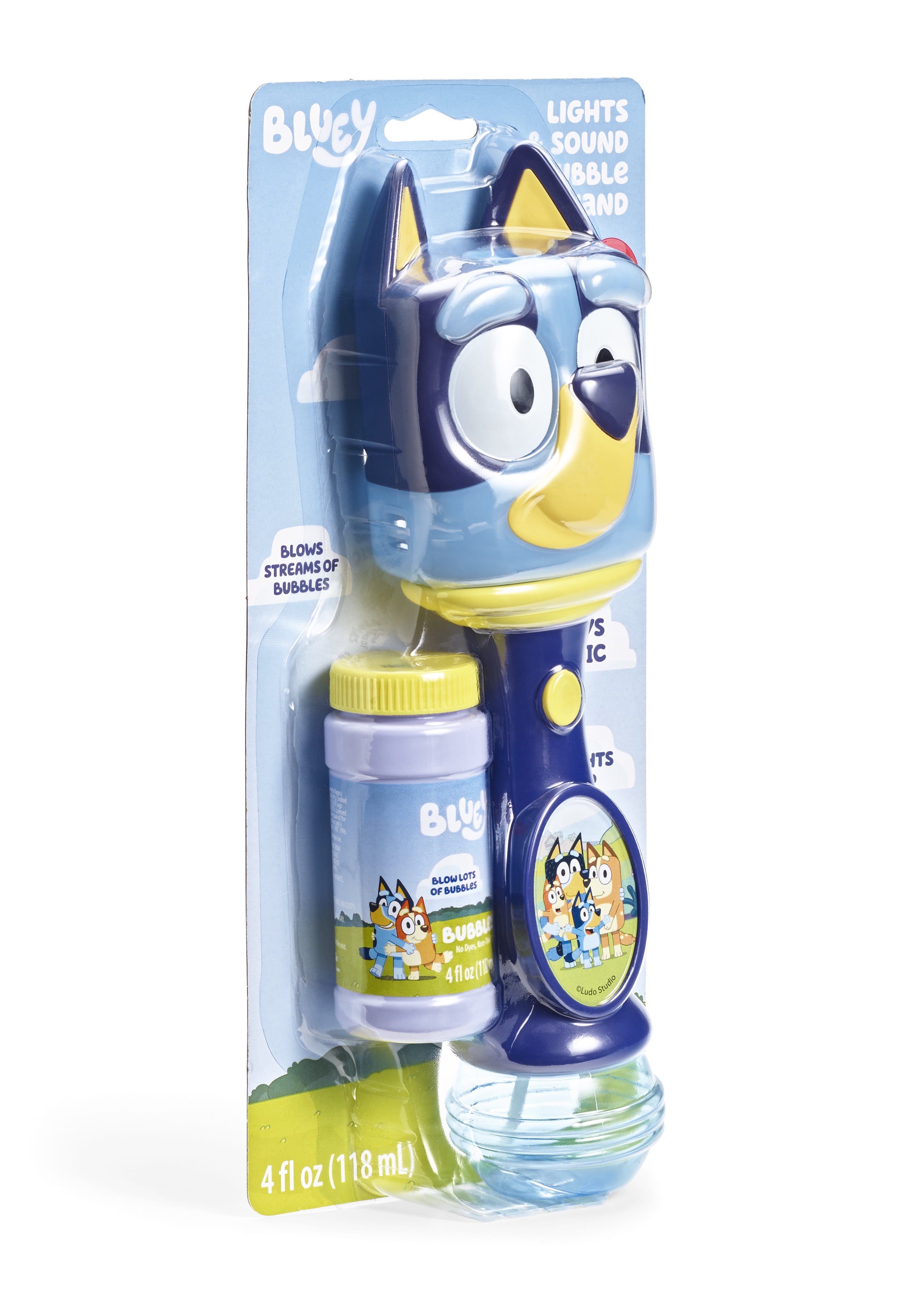Little Kids Inc. Bluey Light & Sound Bubble Wand