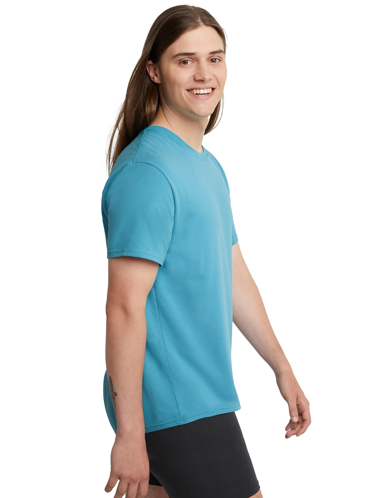Hanes Originals Men's Stretch Cotton T-Shirts, 3-Pack