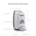 thumbnail image 5 of Gojo Industries GOJ 5150-06 FMX-12 Dispenser - Gray, 5 of 9