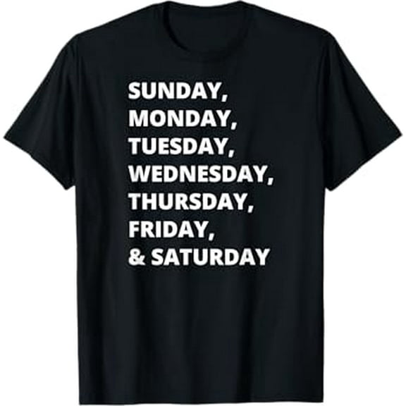 Days of the Week T-Shirt