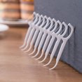 thumbnail image 3 of Paquete de 100 unidades de hilo dental de seguridad clásico para limpieza de dientes, hilo dental ultrafino con costura, paquete familiar de 30 unidades en una bolsa, 3 of 3