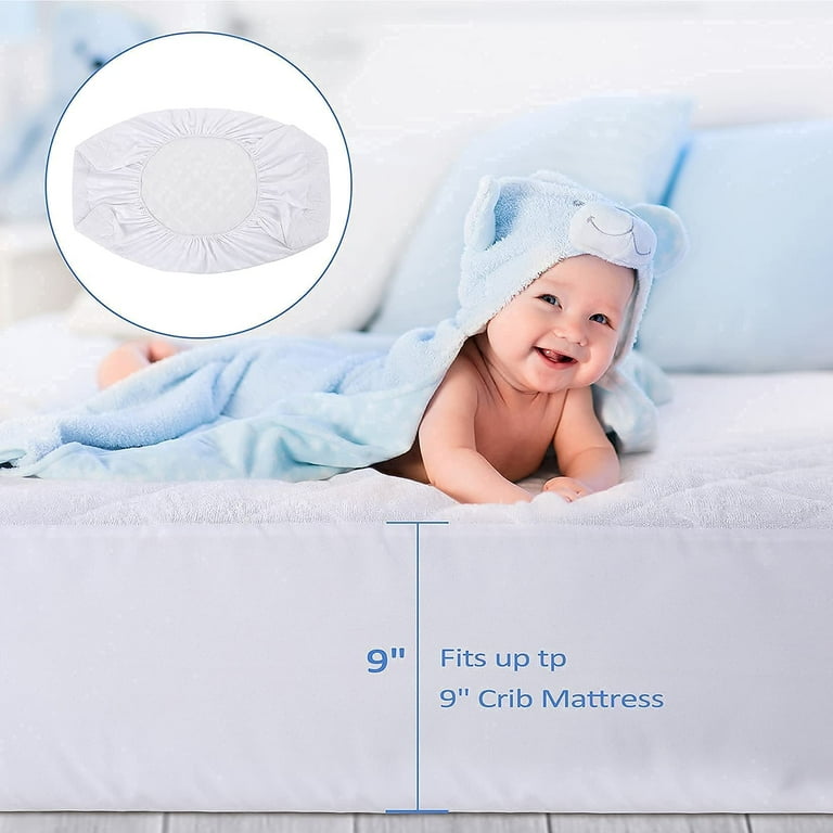 Towel under crib mattress sale