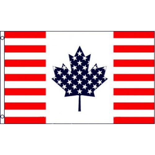 Neoplex Usa Canada Friendship Traditional Flag Walmart Com Walmart Com