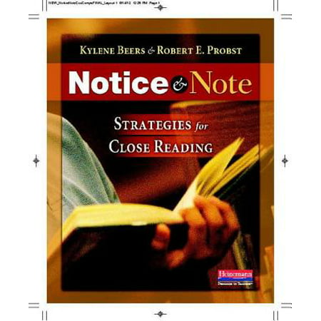 Notice & Note : Strategies for Close Reading