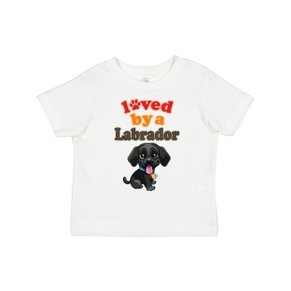 Inktastic Labrador Retriever Dog Black Lab Boys or Girls Toddler T-Shirt