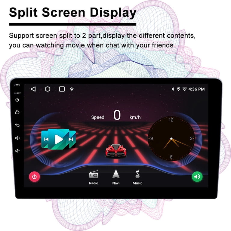 9 Inch Android Car Stereo For Toyota Sienna 2015-2017 - Wireless CarPlay, Android Auto, GPS, Backup Camera