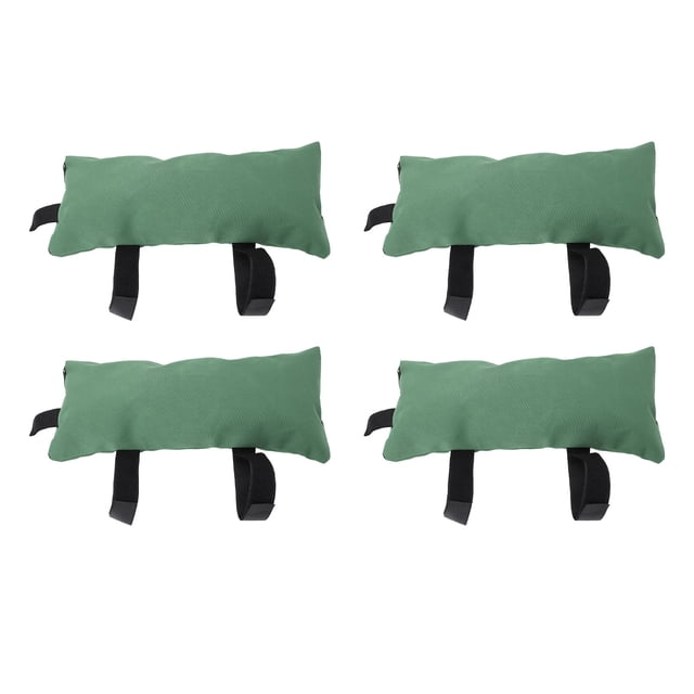 4 Pcs Sacs de Sable en Toile Épais Réutilisables Fermeture Éclair Barrière de Sable pour Porte Fenêtre Contrôle des Inondations