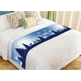 thumbnail image 1 of EREHome Merry Christmas Tree Bed Runner Bedding Scarf Bedding Decor 20x95 inches, 1 of 2