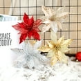thumbnail image 1 of Cheers Christmas Tree Flower Decoration Festive DIY Sequins Hollow Christmas Flower for Shopping Mall Window, 1 of 2