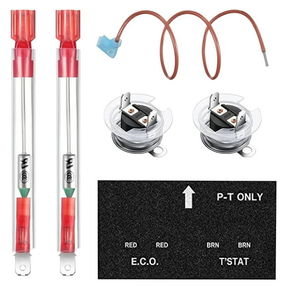 CSYANXING Water Heater Safe Temp Control Kit 91447 93866 ECO & Thermostat with Fuses G Series RV & Residential