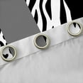 thumbnail image 4 of Castle Fairy Animal Print Black Out Curtains for Kids Children Teens,Wildlife Leopard Zebra Curtains Pack of 2 (42x63 Each),Abstract Geometric Stripes Bedroom Curtains,Luxury Bedroom Decor, 4 of 6