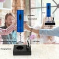 thumbnail image 5 of Electric Wine Opener, Automatic Bottle Corkscrew Opener with Foil Cutter, Rechargeable (Champagne Gold), 5 of 9