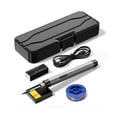thumbnail image 1 of NEW 10W Mini USB Soldering Iron Kit, Portable Rechargeable Electric Welding Pen L0A7, 1 of 8