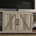 thumbnail image 5 of YYAo TV Stand, Modern Entertainment Center with LED Lights and Storage for Up to 80 inch, Entertainment Center, Natural Wood Wash, 5 of 8