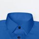 thumbnail image 5 of Blusa y camisa de manga larga con cuello vuelto para hombre, estilo informal, a la moda, con botones y solapa, transpirable, de poliéster, 5 of 5