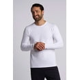 thumbnail image 6 of Coolibar Unisex Performance Long Sleeve T-Shirt - UPF 50+ Sun Protection - Suntect Defender Shirt in White, 6 of 6