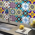 thumbnail image 2 of 10 Unids Marroquí 6x6 Pulgadas / 15x15cm De Pared Cocina Decoración , Fácil De Lavar sol, 2 of 9