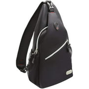 SHIJI65 Sling Backpack, Multipurpose Crossbody Shoulder Bag Travel Hiking Daypack