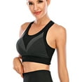 thumbnail image 4 of FANNYC Women's Seamless Sports Bras with Removable Pads Push up Fitness Workout Yoga Bra, 4 of 7