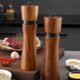 thumbnail image 4 of Functional and Sturdy Wood Salt and Pepper Grinder Set with Rack Stand, 4 of 11