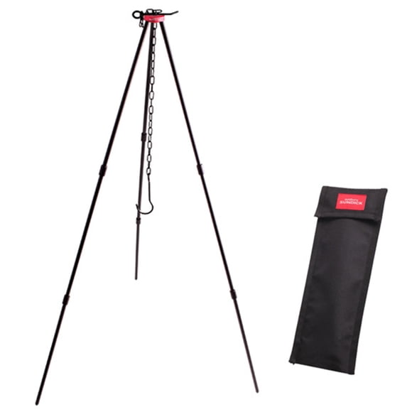 Camping Bonfire Tripod Portable Triangle Support Camping Bonfire Frame