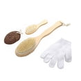 thumbnail image 1 of Naiovety 4 unids/set cepillo de ducha con mango depurador de brazo trasero cepillos para el cuidado de la piel suministro de masaje exfoliante para el Juegos de accesorios de baño Naiovety HA074798-00, 1 of 6