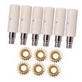 thumbnail image 3 of 6pcs Tête de Machine Monter des Engrenages de Trou Hexagonal et la Jambe pour les Instruments de Guitare - Style1, 3 of 8