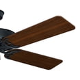 thumbnail image 3 of Hunter Fan Company 52 Inch Outdoor Ceiling Fan w/ Reversible Blades, Black, 3 of 6