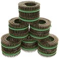 thumbnail image 2 of Muro #8 x 2 Yellow Zinc Square Drive Flathead Twin Thread Wood Screws for Speed Driver, 2 of 4