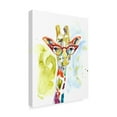 thumbnail image 2 of Trademark Fine Art 'Smarty Pants Giraffe' Canvas Art by Jennifer Goldberger, 2 of 4