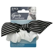 Angle View: Goody Ouchless Gentle Scrunchies and Bow Twisters 2 pc