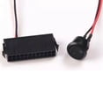 thumbnail image 3 of 10Pcs 24-Pin Female ATX PSU Power Supply Starter Switch Jumper ON/OFF Switch 50cm, 3 of 5