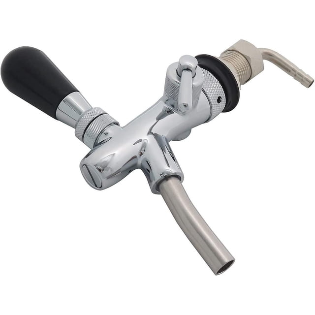 Grifo de cerveza ajustable, grifo de cerveza de barril de acero inoxidable, controlador de flujo