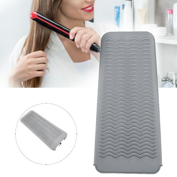 Alfombrilla De Silicona Resistente Al Calor Para Plancha - Protege La Mesa Y Evita Quemaduras, Tamaño Práctico Con Agujero Para Colgar