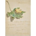 thumbnail image 3 of Édouard Manet 18x24 Black Modern Framed Museum Art Print Titled - Letter Decorated with a Snail on a Leaf (1880), 3 of 5
