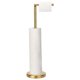 thumbnail image 1 of Toilet Paper Holder Stand, Large Storage Tissue Roll Holder Free Standing for Bathroom, Modern Toile, 1 of 5