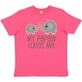 thumbnail image 3 of Inktastic My Papaw Loves Me Grandchild Gift Youth T-Shirt, 3 of 5