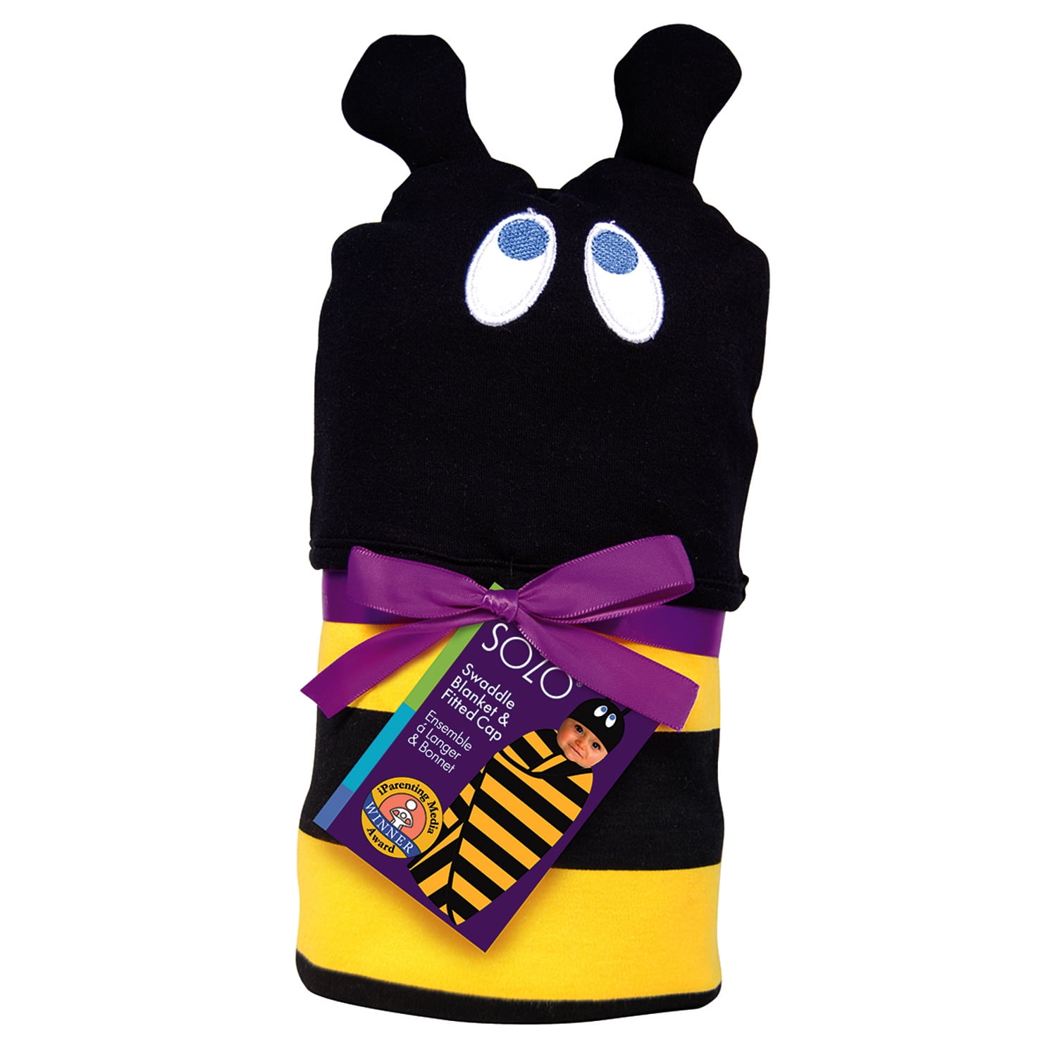 bumble bee swaddle