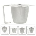 thumbnail image 3 of 1pc Stainless Steel Tea Strainer Creative Tea Percolator Tea Tea Filter (Silver), 3 of 7